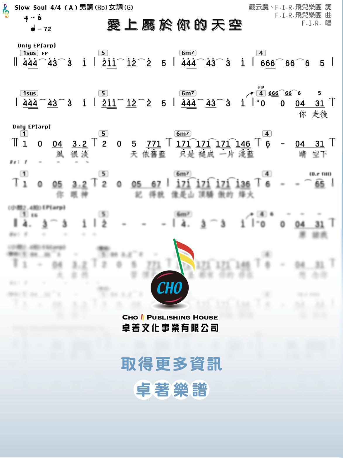 愛上屬於你的天空